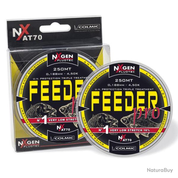 Nylon Feeder Pro 250m Colmic translucide 0.208mm / 5.90kg