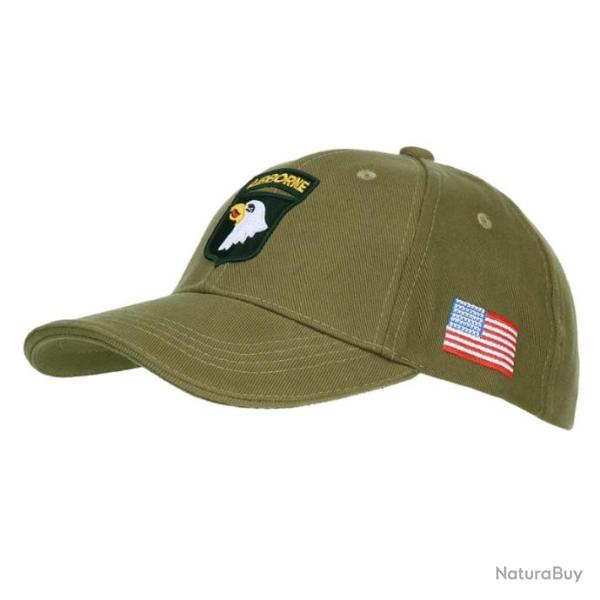 Casquette AIRBORNE aigle KAKI
