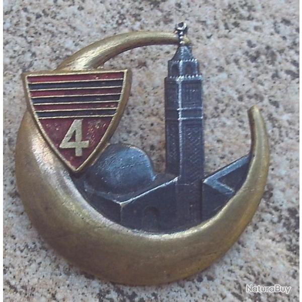 4� R�giment de Chasseurs d'Afrique, mosqu�e, �cu peint