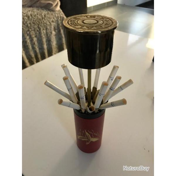 porte cigarette parapluie forme cartouche