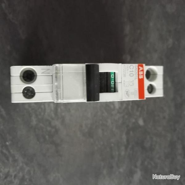 Disjoncteur Ph/N ABB 10A