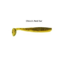ELITE SHINER 4'' - 10 cm BASS ASSASSIN Chico's Red Ear
