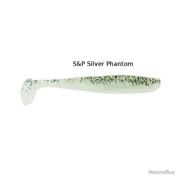 ELITE SHINER 4'' - 10 cm BASS ASSASSIN S&P Silver Phantom