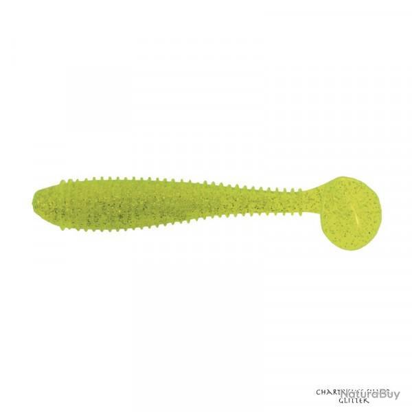 LITL' BOSS 3.5" - 9 cm BASS ASSASSIN Chartreuse Silver