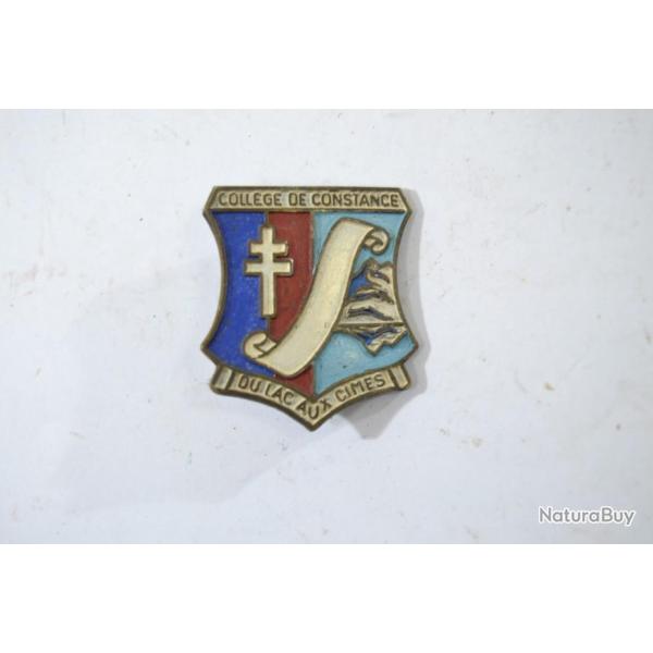 Insigne College de constance du lac aux cimes