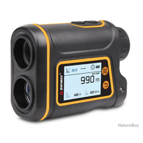 Tlmtre Laser 1000 mtres - Ecran numrique - 7 fonctions