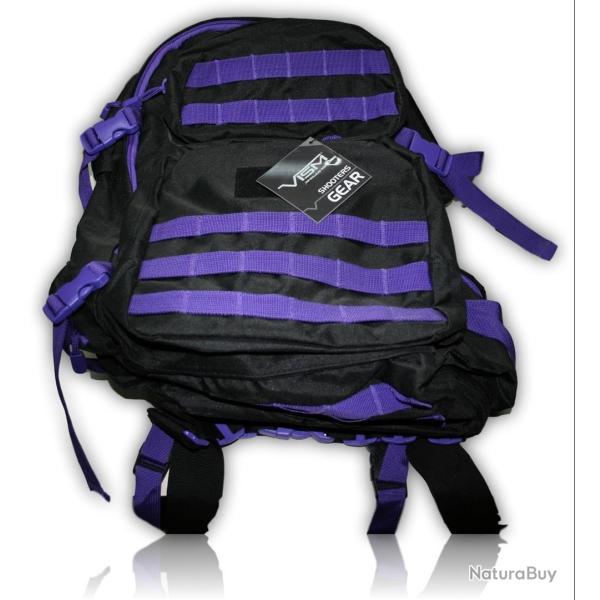 SAC A DOS NC STAR NOIR VIOLET