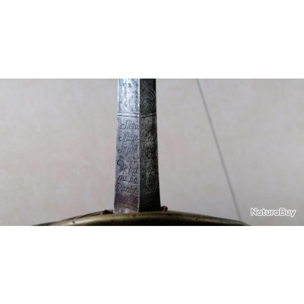 EPEE D'OFFICIER A LA FRANCAISE CONSULAT par Maupetit