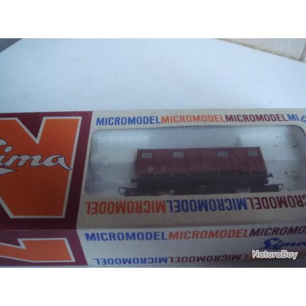 wagon LIMA longueur 8 cm