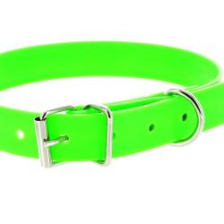 Collier PVC vert fluo