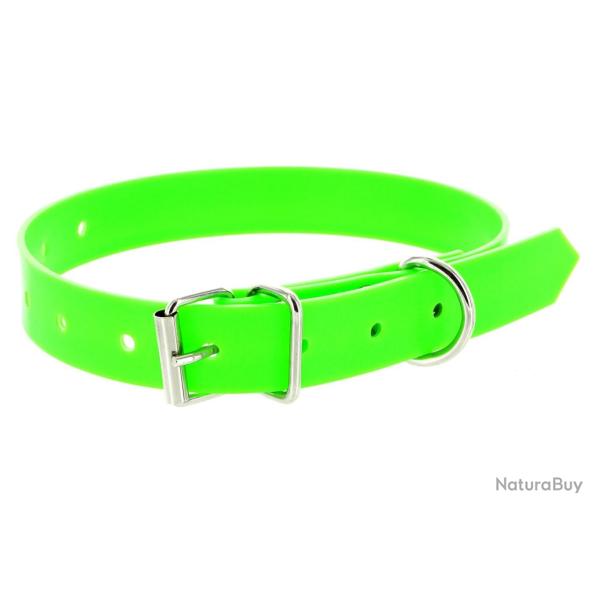 Collier PVC vert fluo