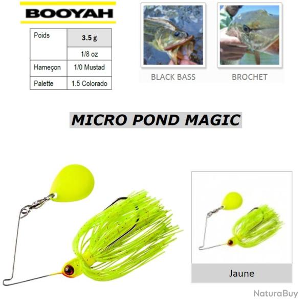 MICRO POND MAGIC BOOYAH Jaune