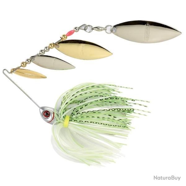 SUPER SHAD BOOYAH Blanc Chartreuse