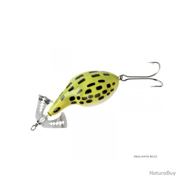 BUZZ PLUG JUNIOR ARBOGAST Frog White Belly