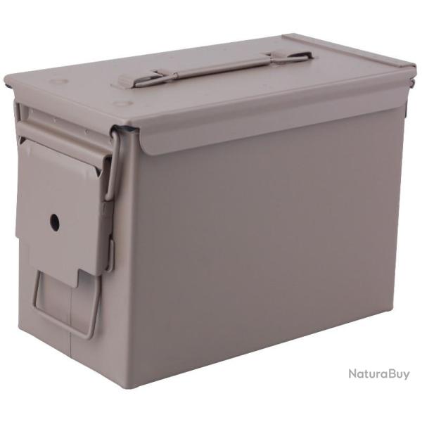 Caisse munition Mtal TAN cal.50 33X18X23 CM