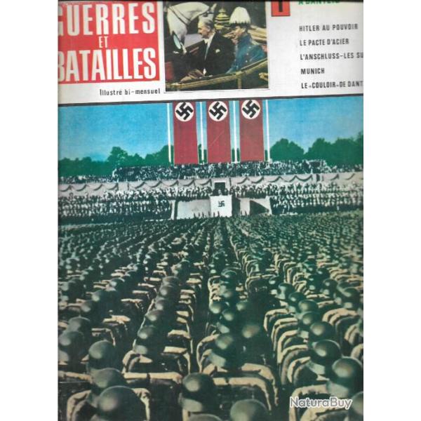 guerres et batailles illustr bi-mensuel lot des 15 premiers numros 1972-1973