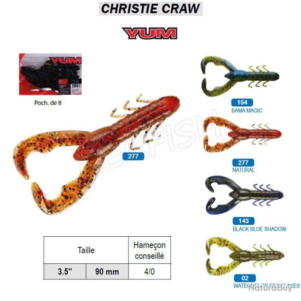 CHRISTIE CRAW YUM Natural