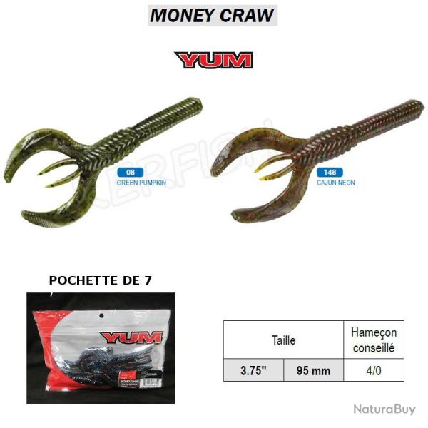 MONEY CRAW YUM Green Pumpkin