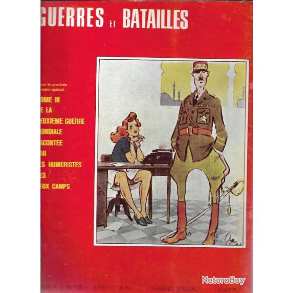 guerres et batailles la deuxi�me guerre mondiale racont�e par les dessinateurs humoristes de tous le