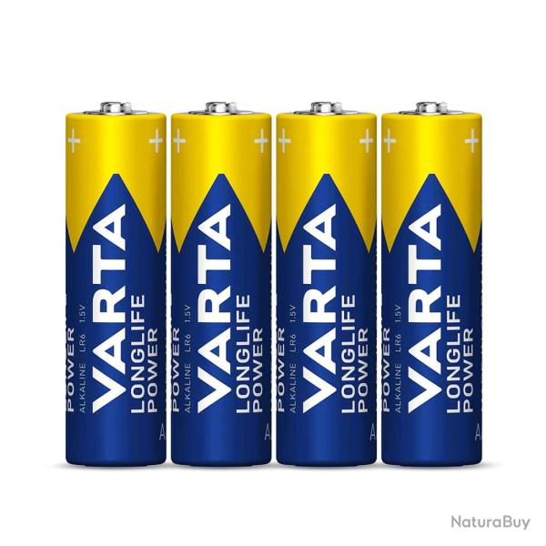 Blister de 4 Piles industrielles VARTA INDUSTRIAL LR6 1.5 V