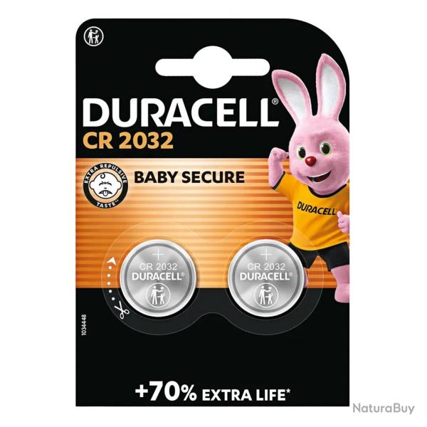 Pile Duracell Lithium CR2032 pour Balance �lectronique, Ceinture ElectroStimulation, BIOS PC