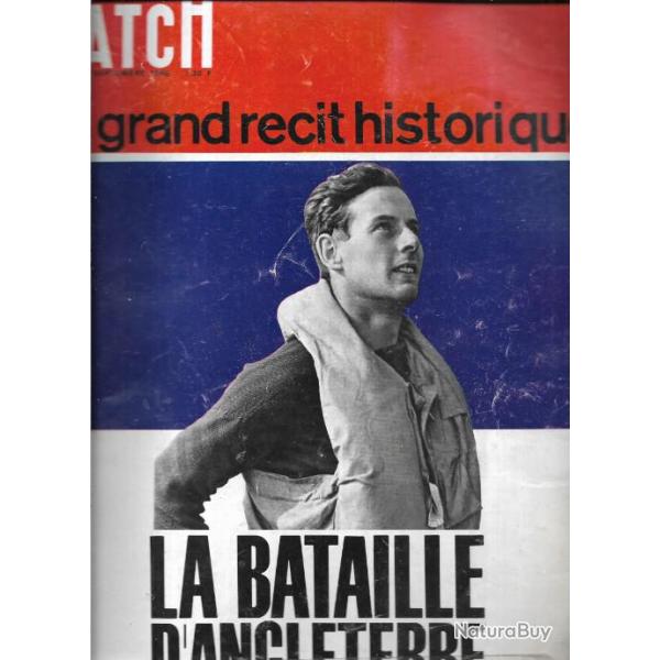 paris match n�910 la bataille d'angleterre par peter townsend , brigitte bardot mme sachs,