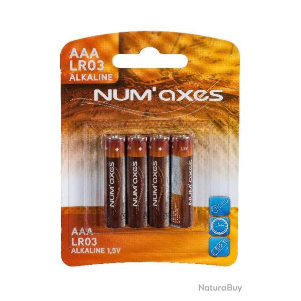 Blister de 4 piles AAA LR03