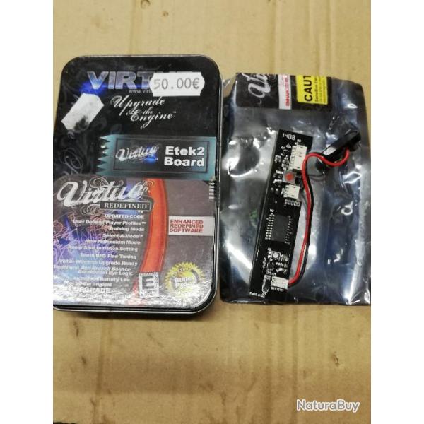 carte virtue pour etek 2  paintball