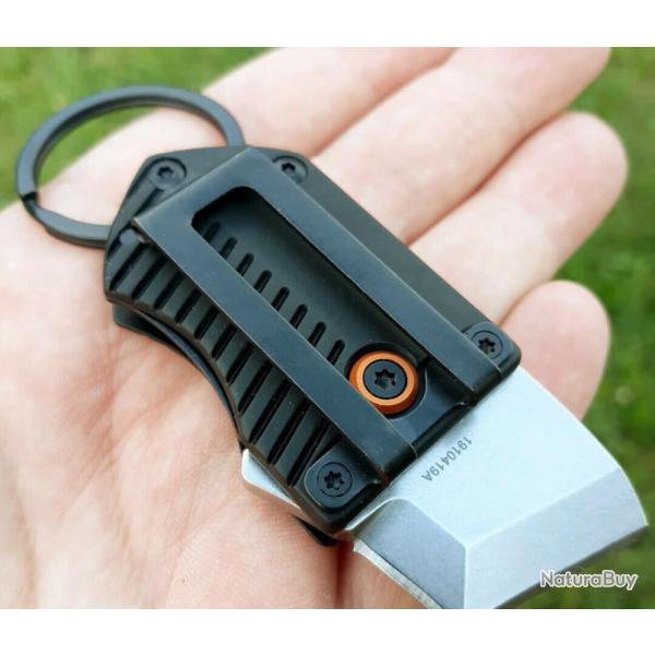 Couteau Gerber Key Note Keyring Tanto Lame Acier 5Cr Manche Aluminium G1691