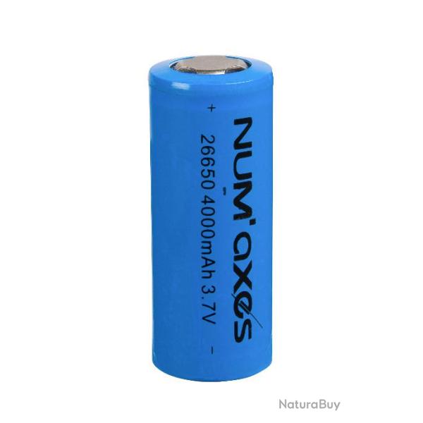 Pile 26650 rechargeable 3,7V Li-ion