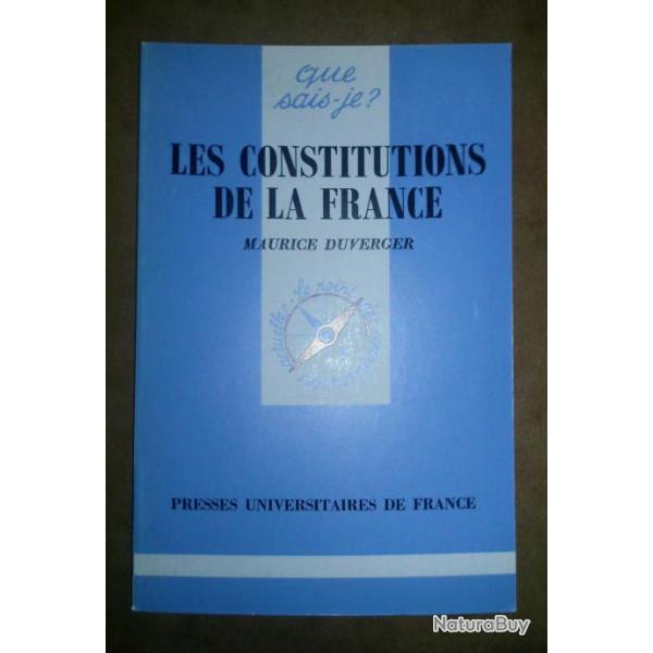 Les Constitutions de la France n�162