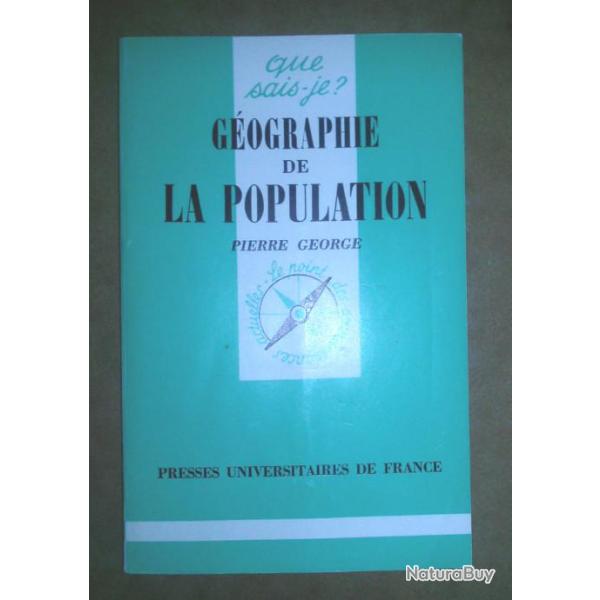 G�ographie de la population n�1187