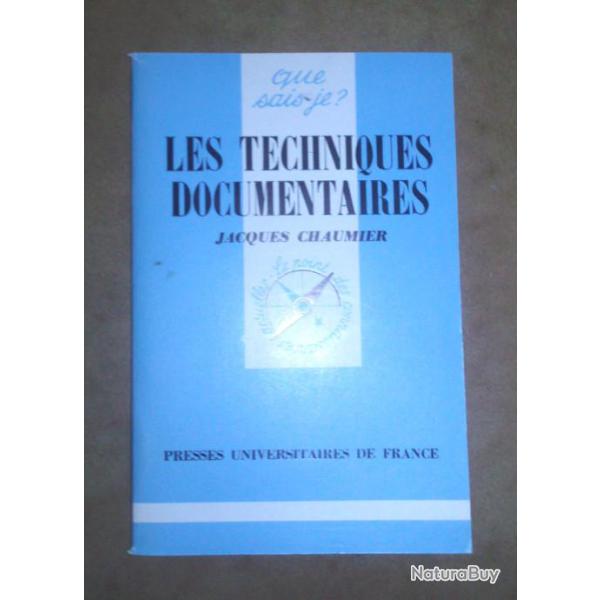 Les techniques documentaires n�1419