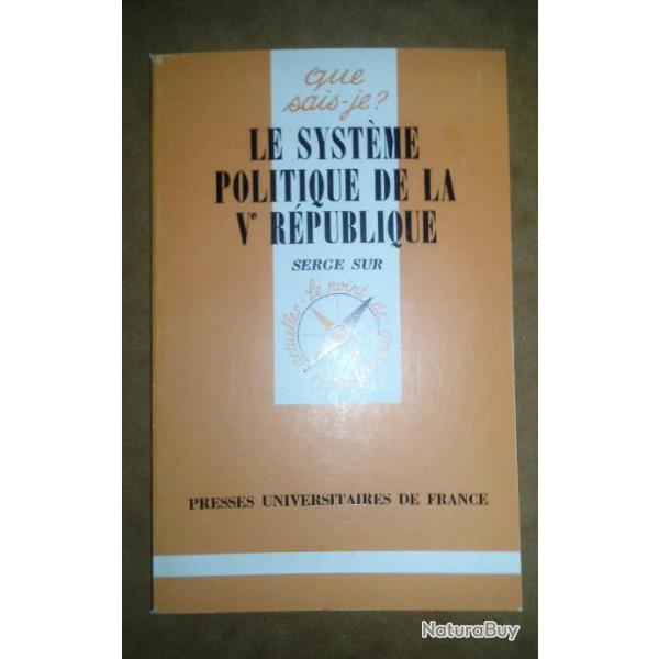 Le syst�me politique de la Ve R�publique n�1928
