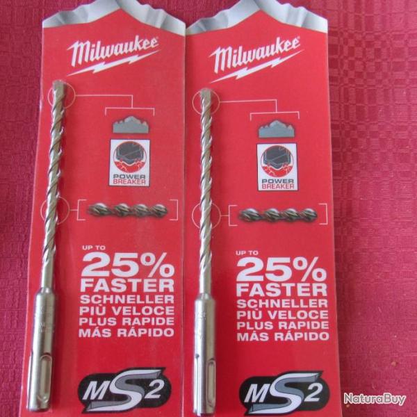 M�che b�ton SDS plus diam�tre 6 mm ( 6). 160 mm