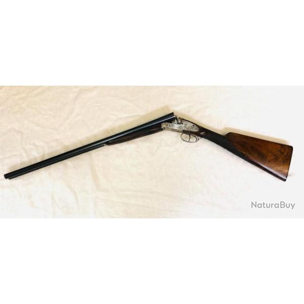 FUSIL JUXTAPOSE PLATINE ARTISANAL STEPHANOIS -CAL 12/70