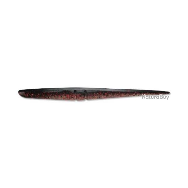 SLUG-GO LUNKER CITY 15 cm Black Red Flash