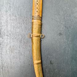 BEAU COUTEAU AFRICAIN SHULA, ART TRADITIONNEL MAROCAIN, MAGHREB, AFRIQUE