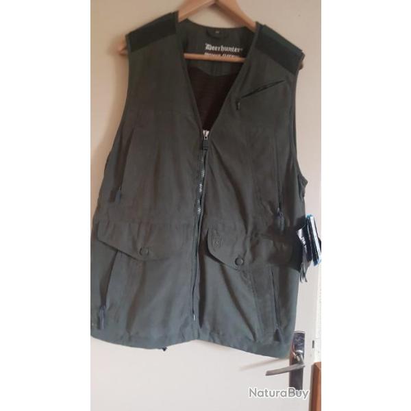 GILET DE CHASSE PIEMONT DEERHUNTER T52