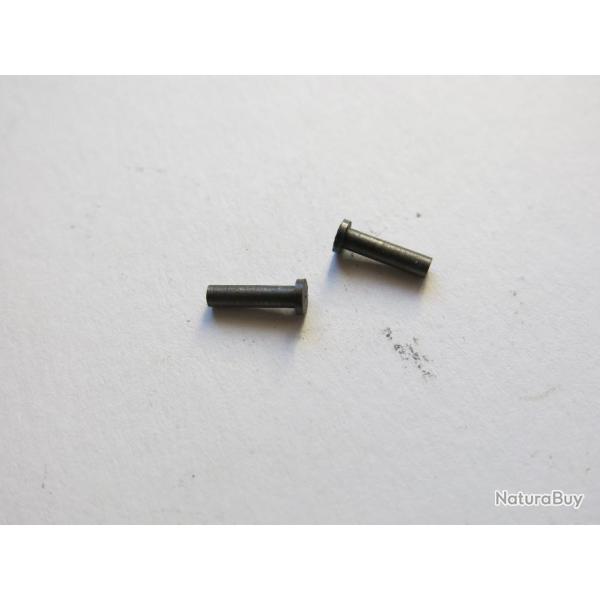VENDU PAR CUIRASSIER11 PAIRE RIVETS DIAMETRE 2,5MM FIXATION EJECTEUR FUSIL PERFEX MANUFRANCE CAL12