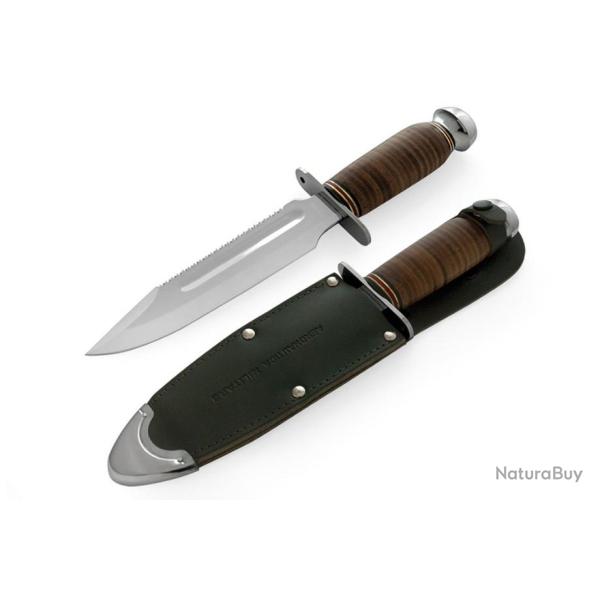 Couteau Italian Air Force Pilots Maserin Aeronautic Military Lame Acier 440C Scie Italy MAS620700