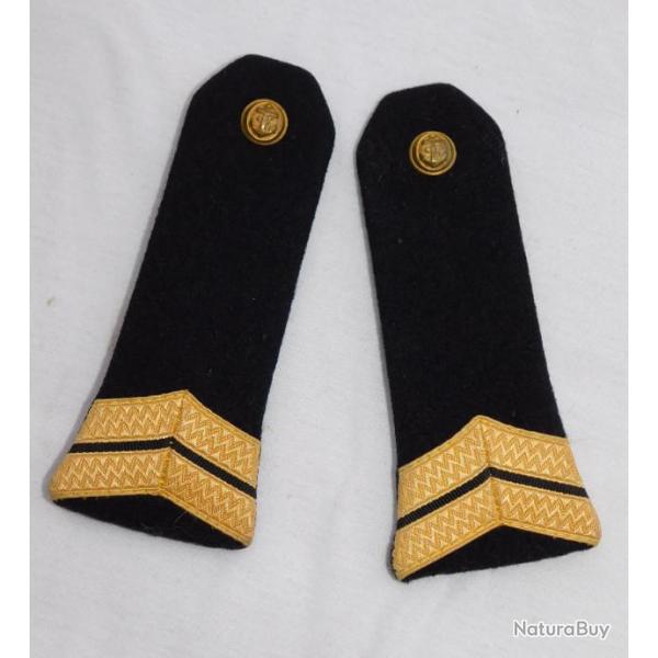 FUSILIERS MARINS - RBFM - MARINE NATIONALE - EPAULETTES SECOND MAITRE - IDEM W.W.2  .....