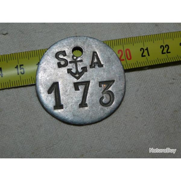 MARINE NATIONALE : JETON DE PRESENCE ARSENAL MARINE BREST