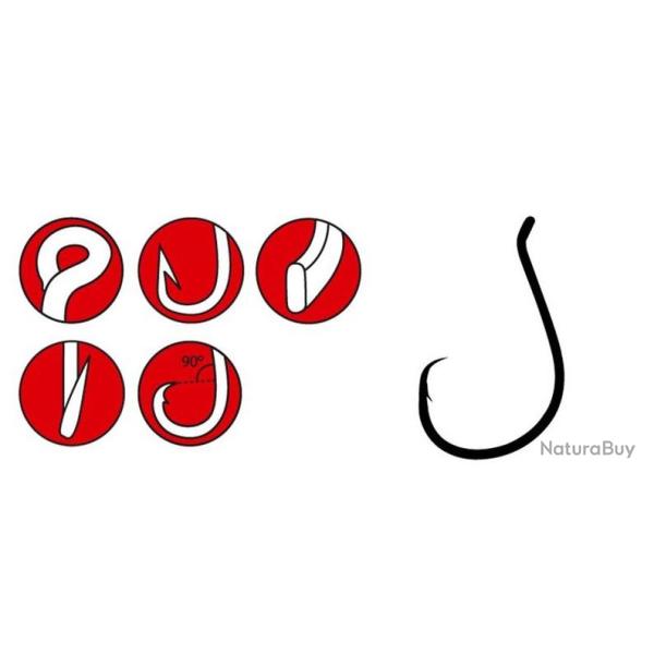 Hame�on mer Octopus Circle Gamakatsu T8/0 x 6