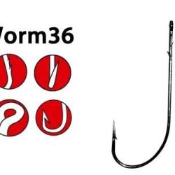 Hame&Ccedil;on mer Worm 36 Gamakatsu T3/0 x 5