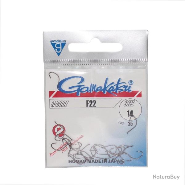 25 hame�ons mouche f22 Gamakatsu 8