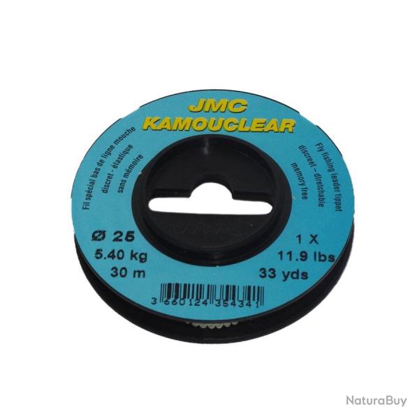 Nylon mouche Kamouclear 30m Jmc