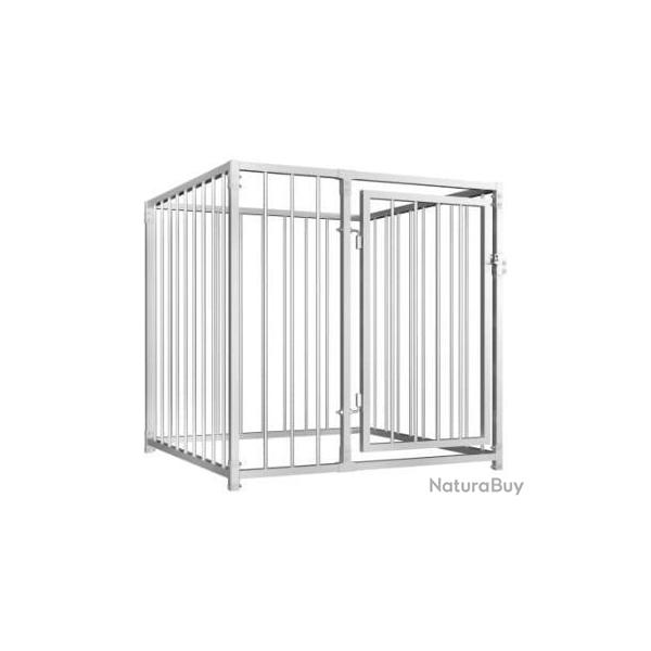Cage chien 1m x 1m x 1m enclos chien parc chien cage chiot chenil chien cielterre-commerce