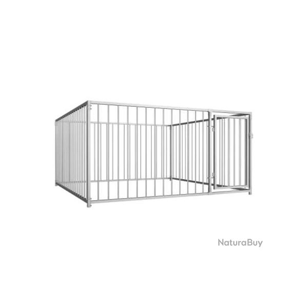 Cage chien 2m x 2m x 1m enclos chien parc chien cage chiot chenil chien XXL cielterre-commerce NEUF