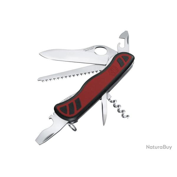 VICTORINOX FORESTER ONE HAND BI-MATIERE ROUGE